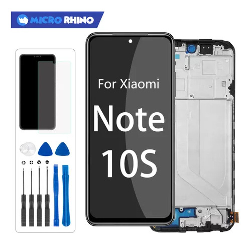 Pantalla Lcd Para Xiaomi Redmi Note 10s Con Marco Incorporad