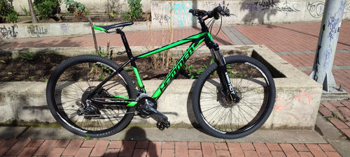 Bicicleta Hammer Pro 2020 - Negro Verde 
