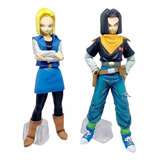 Figuras Anime Dragon Ball Z Pareja Androide 17 Androide 18