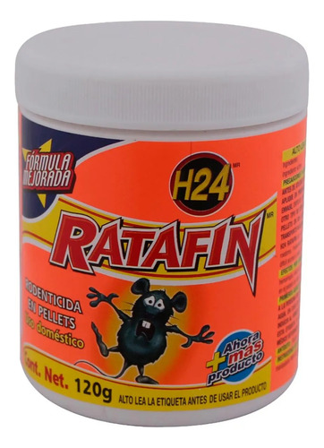 Paquete 2 Ratafin 120g Veneno Para Rata