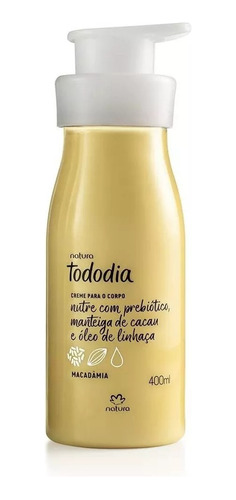 Creme Hidratante Tododia Macadâmia