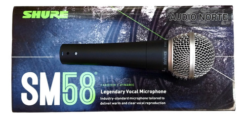 Microfono Shure Sm 58 Legendary Vocal Microphono Inmaculado
