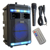 Caixa Bluetooth 1000w Super Potente C/ Karaoke Rgb Oferta