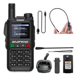 Baofeng Radios Largo Alcance 10w Gps Uhf/vhf Am/fm Lcd Usb C