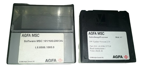 Caja Diskettes Originales Agfa, Coleccionistas, Minilabs
