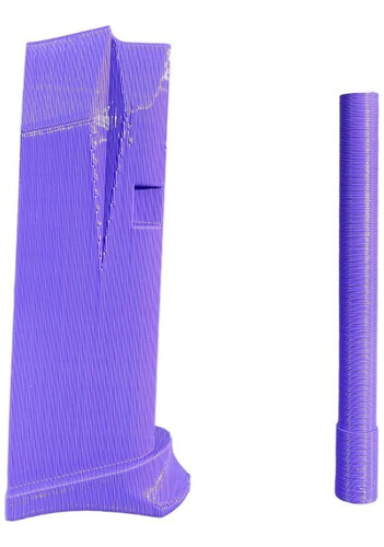 Cargador Y Obturador Bersa Mini Kit Violeta Inerte Compacta