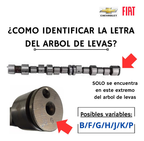 Arbol De Levas Chevrolet Astra 2.0l 8v Letra H C/sensor Sth Foto 6