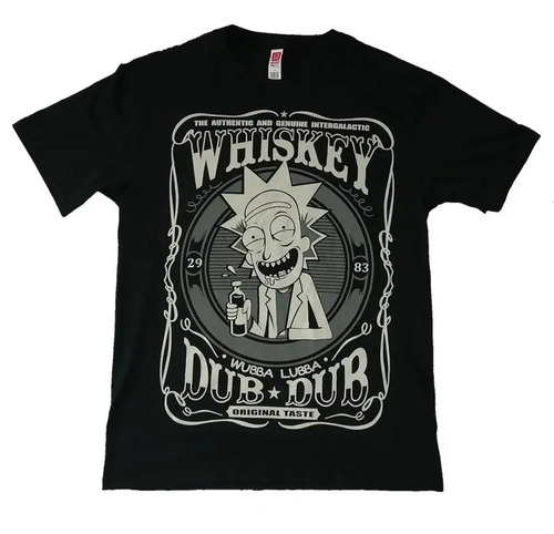 Playera Rick And Morty Whiskey  | Meses sin interés