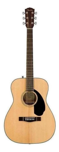 Guitarra Acústica Fender Classic Design Cc-60s Para Diestros Natural Brillante