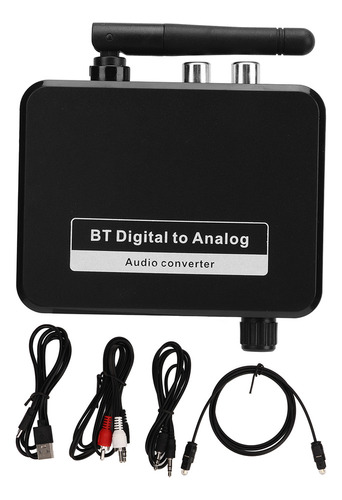 Convertidor De Audio Digital A Analógico Bluetooth 5.1 Rca D