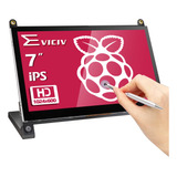 Eviciv Raspberry Pi - Pantalla Táctil De 7 Pulgadas, Panta.