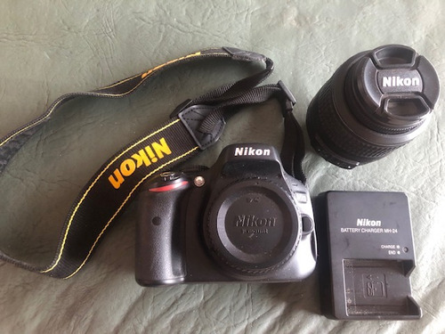 Camara Nikon D5100. Con Lente+ Cargador+ Cables+ Funda. 