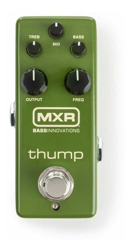 Pedal Mxr M281 Trump Bass Preamp  + Cable Interpedal Ernie 