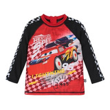 Polera Bebe Niño Uv 50+ Manga Larga Disney Cars