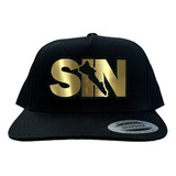 Gorra Plana Sinaloa Placa Gold Yupoong Original