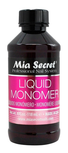Mia Secret- Monomero Liquido 4oz (118ml)