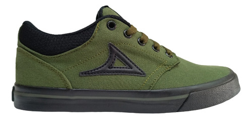 Tenis Urbano Casual Pirma 99 Verde Militar Vulcanizado