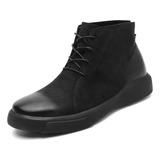 Zapatos De Cuero Para Hombre Botas De Senderismo Casuales De