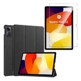 Estuche Funda Smart Case + Vidrio Para Xiaomi Redmi Pad Se