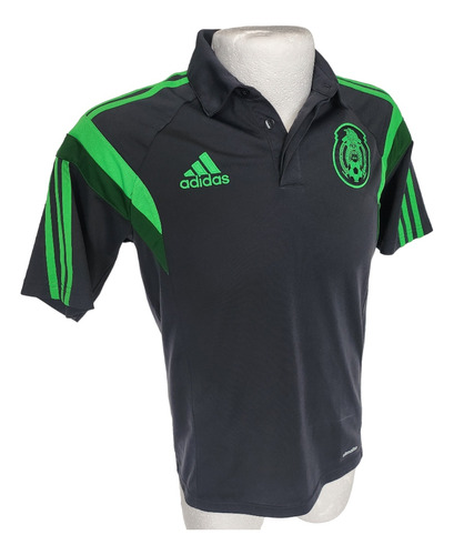 Camisa Tipo Polo adidas De Viaje Mexico 2013-2014. Original 