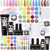 Morovan Kits De Poligel - 2 Colores Que Cambian De Colores C