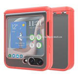 Funda C Para Samsung Z Flip 5 Con Cobertor Para Bisagra