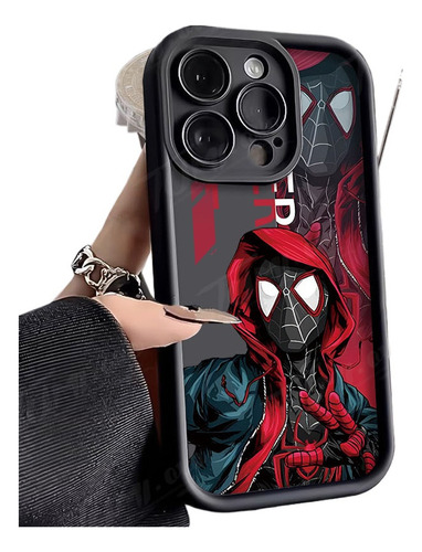 Funda De Teléfono Marvel Anime Spider Man Para iPhone 14, 15