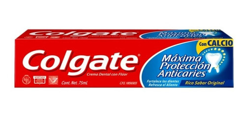 Pasta Dental Colgate Máxima Protección Anti Caries 108 Gr