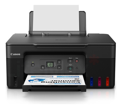 Impresora A Color  Multifunción Canon Pixma G-2170 Negra 220v G-2170