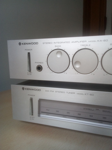 Amplificador Kenwood Ka60 Incluye Radio. Cómo Nuevos