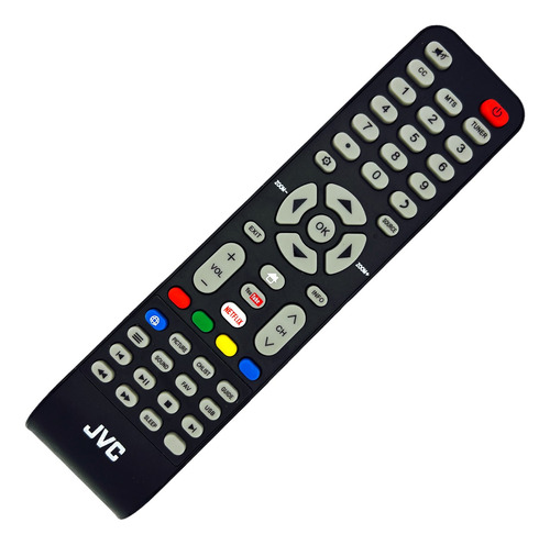 Control Jvc Smart Tv 06-519w37-ty01x Netflix Yt + Funda Pila