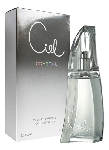 Perfume Ciel Crystal Mujer Fragancia Nacional Original 80 Ml