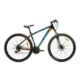 Mountain Bike Fire Bird Bin29-21eco L Frenos De Disco Mecánico Cambios Shimano Tz500 Color Negro/naranja/azul