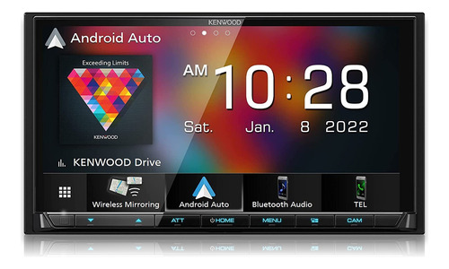 Pantalla Kenwood Dmx9708s  Carplay Android Auto Wifi Hi Res 