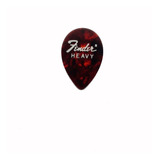 Plumilla Fender Para Guitarra Heavy Teardrop 12 Pzas 