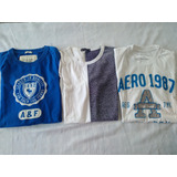 Lote De 3 Remeras Hombre 