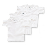 Gerber Paquete De 3 Camisetas De Manga Corta Para Niña, Bl.