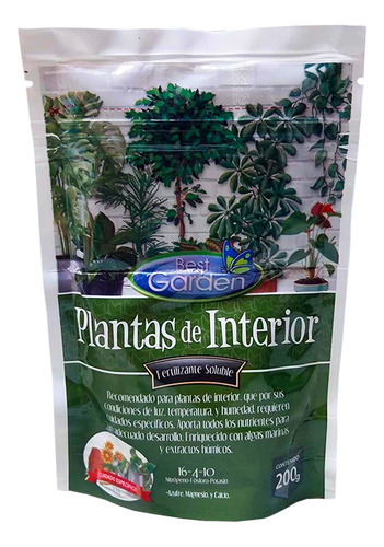 Fertilizante Plantas Interior 200 Grs