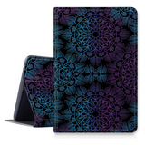 Funda De Mandala Azul Púrpura Para Samsung Galaxy Tab S6 Lit