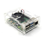 Caja Acrilico Raspberry Pi 3 3b+ Transparente Case Protector