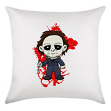 Almofada 30x30 Chibi Terror Michael Myers Halloween