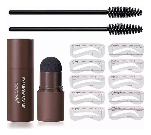 Kit De Peinado Con Plantilla De Cejas Perfecta De Un Paso