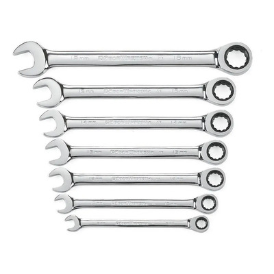 Set Llaves Combinadas Matraca 7 Pzs Mm 9417 Gearwrench