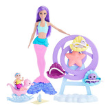 Barbie Fantasía Muñeca Cuidado De Sirenas