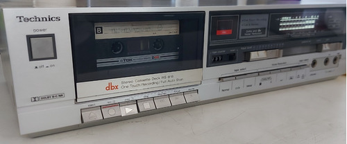 Tape Deck Technics  Rs- B18  -  Som Dbx Todo Original Japan 