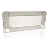 Baranda Cama Y Sommier Plegable  Baby Innovation Seguridad Color Gris Tela