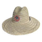 Beige - Talla Única - Sombrero Tipo Quicsilve Paja Artesanal