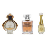 Kit Com 3 Perfumes Feminino Importado B. Collection Inspiração Miniatura