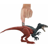 Jurassic World Juguete Dinosaurio Megaraptor Ruge Y Ataca