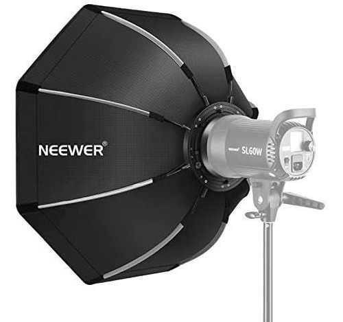 Softbox Neewer 35.4  Octogonal Plegable Con Estuche -negro